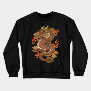 Golden Dragon Crewneck Sweatshirt